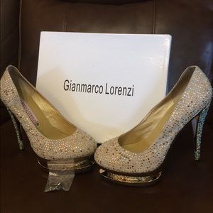 Gianmarco Lorenzi Double Platform Stilettos